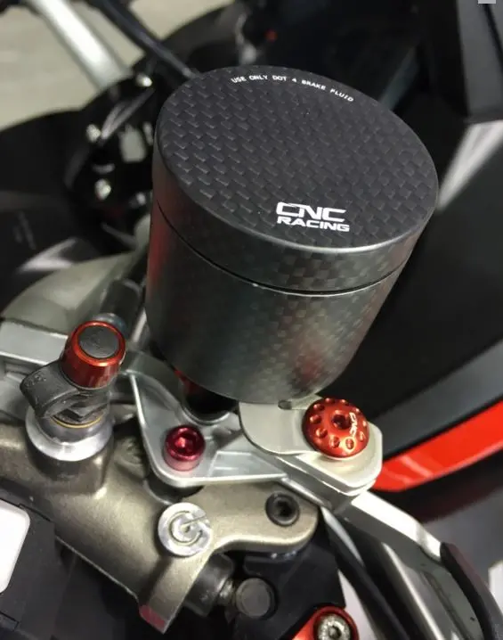 Cnc Racing Carbon Fiber 25Ml Brake / Clutch Fluid Tank Reservoirs 1