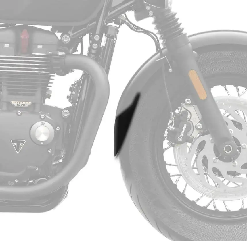 Pyramid Extenda Fenda '17-'23 Triumph Bonneville Bobber | Matte Black 1