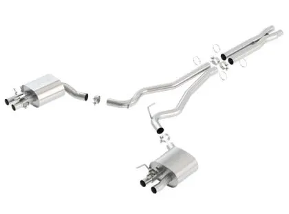 Borla 15-20 Shelby Gt350 5.2L Atak Cat Back Exhaust (Uses Factory Valence) 1