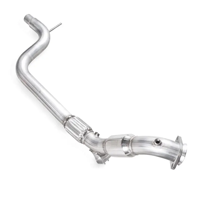 Stainless Works 2015-16 Mustang Downpipe 3In High-Flow Cats Factory Connection 1
