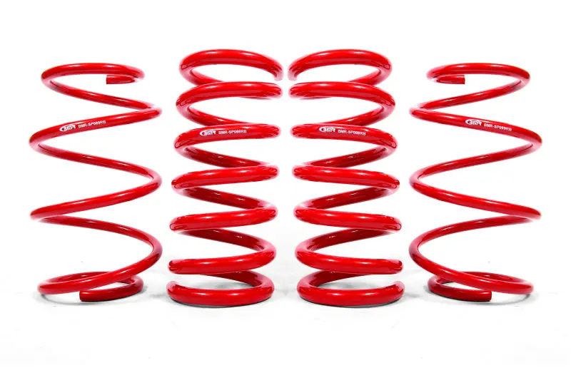 Bmr 15-20 Ford Mustang S550 Lowering Spring Kit (Set Of 4) - Red 1