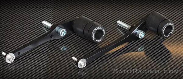 Sato Racing No-Cut Frame Sliders For 2006-2007 Yamaha Yzf R6 1