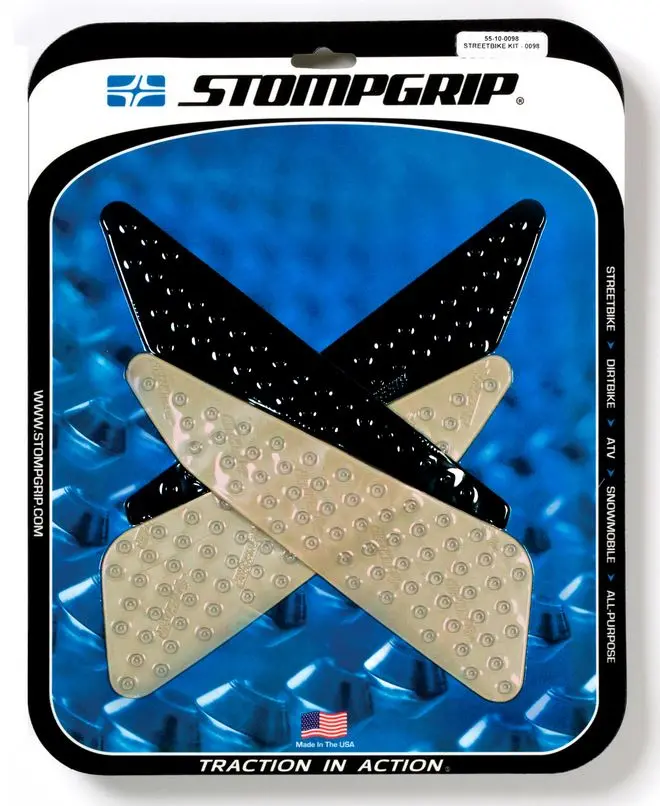 Stompgrip Volcano Traction Tank Pad Kit For '15-'17 Yamaha Fz07/Mt07 1