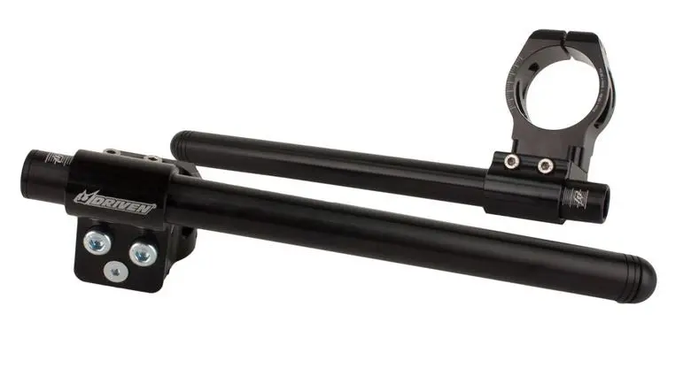 Driven Racing Adjustable Clip-On W.Fixed 1-1/2 Inch Riser For '08-'15 Kawasaki Ninja 250/300 1