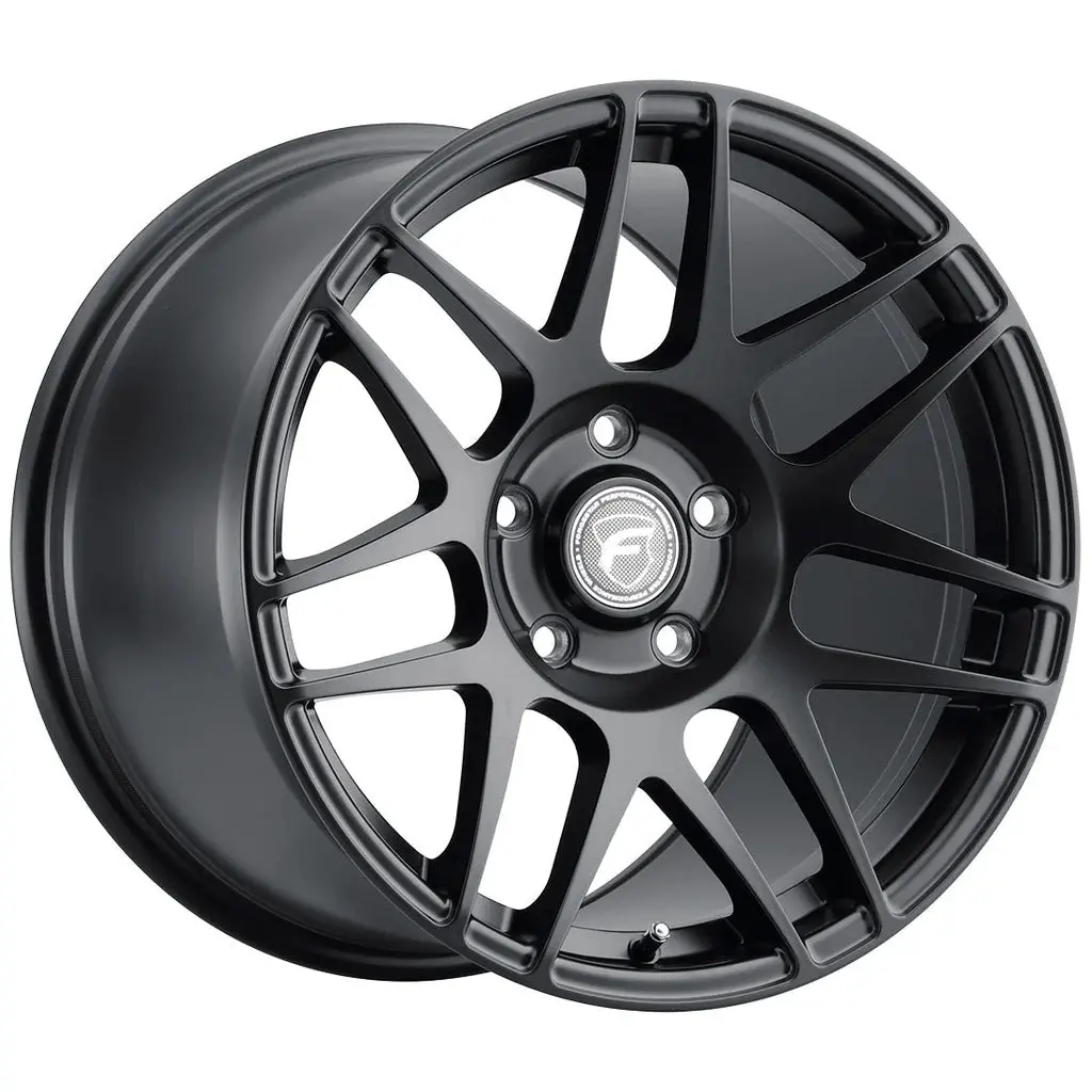 18X5 Forgestar F14 Drag Satin Black 5X114.3 Et-23 Bs2.125 1