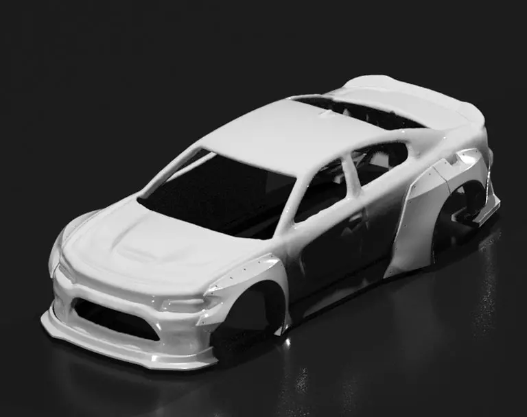 Hot Wheels Dodge Charger Srt Pandem Style Bodykit 1