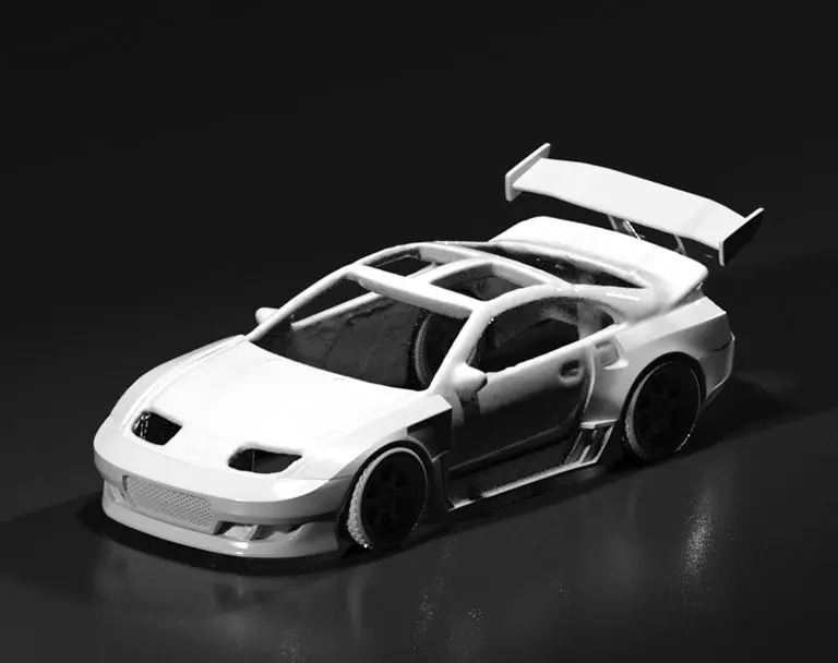 Hot Wheels Nissan Fairlady 300Zx Fatboi Bodykit 1