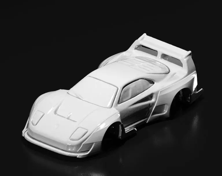 Hot Wheels Ferrari F40 Pandem Style Bodykit 1
