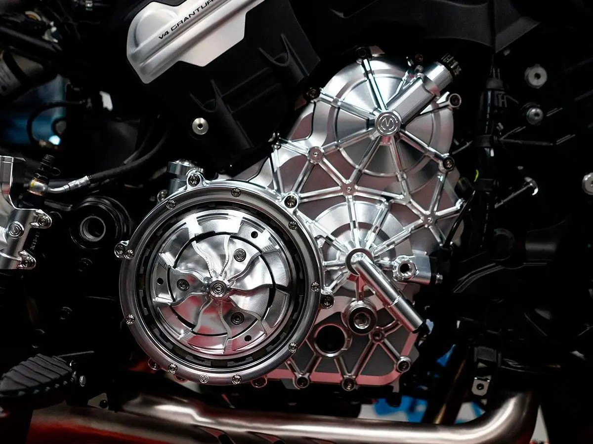 Ducati V4 2025 Motocorse Billet Aluminium Right Hand Engine Cover 1