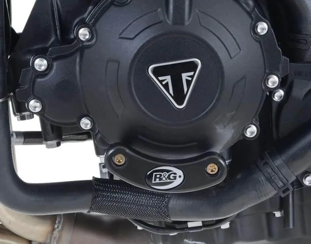 R&G Racing Left & Right Side Engine Case Sliders For 16-20 Triumph Speed Triple/R/Rs 1
