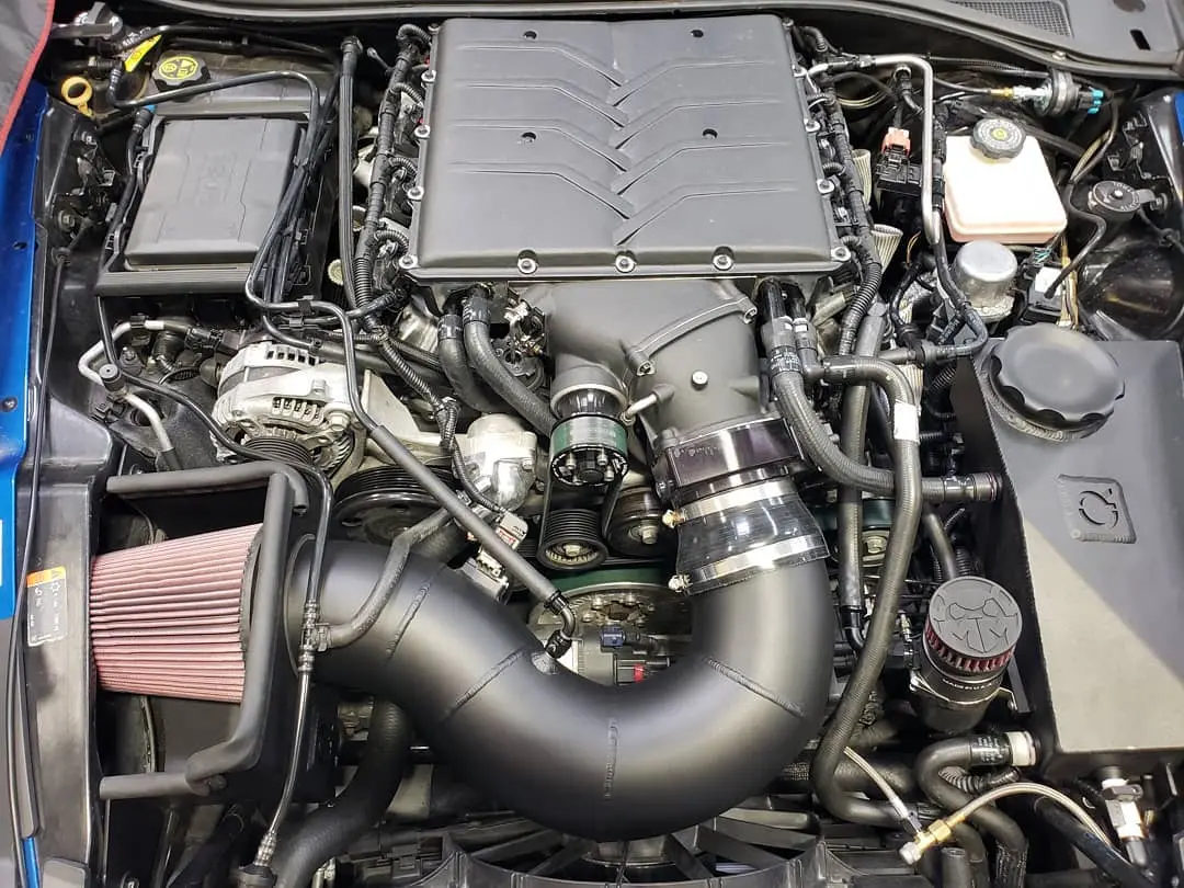 Cpr C7 Z06 Extended 5” Cai For Callaway, E-Force, And Magnuson 2650 W/ 112 Mm Snout 2