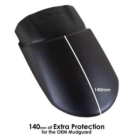 Pyramid Extenda Fenda '11-'23 Triumph Tiger 800 | Matte Black 1