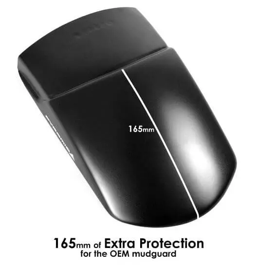 Pyramid Extenda Fenda '21-'23 Kawasaki Z 650 Rs | Matte Black 1